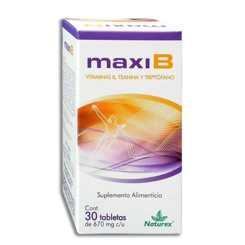 MAXI-B-c/30CAP-SUPLEMENTO-ALIMENTICIO