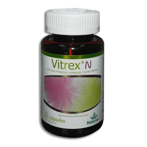 VITREX N c/30 (Caps). Vitaminas y Minerales para la etapa de Gestación.